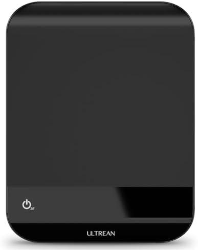 Ultrean Food Scale, Digital Kitchen Scale with LED Display, Weight Grams and Ounces for Baking Cooking, 6 Units with Tare Function, 11lb (Batteries Included) Ultrean Food Scale, Digital Kitchen Scale with LED Display, Weight Grams and Ounces for Baking Cooking, 6 Units with Tare Function, 11lb (Batteries Included)