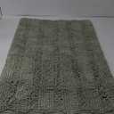 Turquoize Sage Green Bathroom Rugs Runner Extra Long 47 x 17 Large Bath Mat Plush Shaggy Chenille Bathroom Rug Non-Slip Bath Rug Runner Extra Soft & Absorbent Thick Floor Mats, Machine Washable, Sage