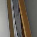 Rantila Indoor Room Divider, Portable Office Divider, Room Divider Wall Screen 2 Large Panel, Folding Partition Privacy Screen Walls Dividers for Room Separator 142" W x 71" H,Gray (Grey)