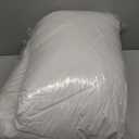 Artscope Synthetic Down Pillow Insert, 24x24 Down Alternative Throw Pillow Insert. Ultra Soft Fluffy Sleeping Pillow with 100% Cotton Cover, Decorative Pillows-White.