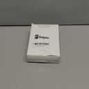 Bulyoou 2 Pcs Drawstring Mahjong Bags Protective Sleeve for Mahjong Racks and Pushers Printed Tile Bag 26 Inch, White, Empty Mah Jong Bag Only (White,Blue)