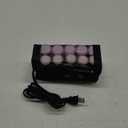 Remington Compact Ceramic Dual Voltage Hot Rollers for Long and Short Hair, Hair Setters, Hair Curlers, 1-1 " Purple/Black, 10 Piece Set