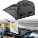 KEMIMOTO Tablet Holder Compatible with 2022-2024 CFMOTO ZForce 950 HO EX/ 2020-2022 ZForce 950 Sport Accessories Electronic Device Holder GPS Holder Phone Mount with Storage Box Adjustable Navigator