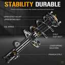 Front Struts Shock Absorber Sway Bar Links Kit Fit for Toyota Rav4 Only 2.4L 2006 2007 2008, for Rav4 Only 2.5L 2009 2010 2011 2012, Replace 172275 172276 K750043, 4Pcs
