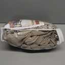 Modern Farmhouse Linen Curtains 80 Inches Long 2 Panels Set for Living Room Bedroom Pinch Pleated Back Tab Thick Drapes Neutral Decor Taupe Semi Sheer 80 Inch Curtains for Dining Room Window Cabin (Burlywood Birch)