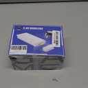 2025 New Retro Game Console,40000+Games and 23 Emulators, with Dual 2.4G Wireless Controllers, Plug and Play 4K HD HDMI TV Game Stick White