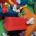 LUCKITTY 35" Extra Large Parrot Toys - Chewable Foraging Toys for Macaws, African Grey, Amazon Parrots - Durable Bird Cage Accessories Gift