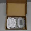 Grip Strength Tester Hand Dynamometer - Grip Strength Trainer Electronic Hand Gripper Strengthener Wrist Exerciser Meter Digital Training Gauge 265 Lbs / 120 Kgs for Sport School Home Use (Gray)