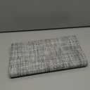 Myir JUN Table Runner, Vinyl Table Runner Indoor Arbitrarily Cropped Runner for Table Heatproof for Home Party (B-Gray, 12 x 94 inch)