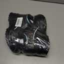 AONEGOLD Women's Hidden Wedge Sneakers High Heeld Lace Up Fashion Lightweight Walking Shoes Platform Sneakers(Black-38,5-5.5 US)