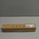 CorkLatta White Shower Curtain Rod 31 to 80 Inch, 1 Inch Diameter Adjustable Spring Tension Stainless Steel Telescoping Rod, Easy Install, No Rust