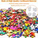 Halloween Puzzles for Adults 1000 Pieces, Horror Spooky Scary Ghost Skeleton Featuring, Witchy Pumpkin Artwork Puzzle, Holiday Party Gifts Puzzles