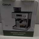 (2026 Upgrade) Gevi 20 Bar Espresso Machine with Grinder & Milk Frother, Professional Coffee Maker for Home, Cappuccino & Latte, Removable Water Tank, Steam Wand
