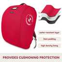 YOREPEK Padded Stroller Travel Bag for Airplane, Compatible with Doona Car Seat Stroller and More, Stroller Gate Check Bag with Lockable Zipper,Foldable Stroller Storage Bag Backpack for Baby Travel