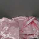 Vonty Satin Sheets Queen Size Silky Soft Satin Bed Sheets Pink Sheet Set, 1 Deep Pocket Fitted Sheet + 1 Flat Sheet + 2 Pillowcases