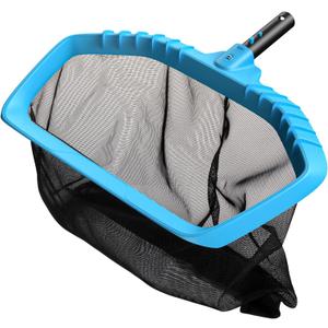 Pool Net, Swimming Pool Skimmer Net with Deep Bag Net for Fast Pool Cleaning, Heavy Duty Pool Cleaner Supplies and Accessories, Fits Standard 1-1/4" Pool Pole (Pole Not Included)