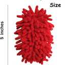 4 Pieces Dry Erase Board Erasers, Magnetic Microfiber Whiteboard Eraser, Washable & Reusable Microfiber Shag Eraser for Classroom, Office, Home Use (Gray, Blue, Red)