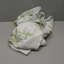 Sage Green Floral Tablecloth 70 Inch Round Vintage Chinoiserie Flower Green Table Cloth Spring Decorative Polyester Stain Resistance Round Table Cover for Party Picnic Kitchen Decor Outdoor