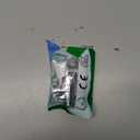 2 Pack Premium Brass Chrome plated 3/8" FIP Female Thread x 3/8 Inch OD Compression Quarter Turn Straight Water Angle Stop Valve Shut Off