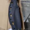 ECOTRIC Dashboard Cover Compatible with 1998-2001 Dodge Ram 1500/1998-2002 Dodge Ram 2500 3500 Black Dash Pad Cover (Medium)