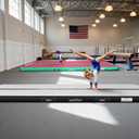 VOFiTNY All Purpose Gymnastics Mat Size: 13ft*3.3ft*8inches(4m*1m*0.2m), Sturdy Inflatable Tumble Track for Home/Gym