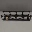 Welding Rod Storage Holder Rack, Heavy-Duty Steel Wall Mount Fits for Stick TIG Electrode Tubes, 16" Powder-Coated Organizer for Workshops Garages Sheds, Fits Most Standard Rod Containers