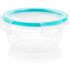 Snapware Total Solution 3-Cup Plastic Food Storage Container with Lid, 3-Cup Rectangular Meal Prep Container, Non-Toxic, BPA-Free Lid with 4 Locking Tabs, Microwave, Dishwasher, and Freezer Safe (1 Count (Pack of 1))