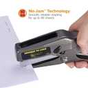 Bostitch Office B8 Heavy Duty All Metal 45 Sheet Plier Stapler, 210 Stapler Capacity, Full-Strip, Black