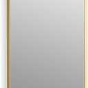 Kohler Essential 28 in. X 60 in. Rectangular Bathroom Vanity Mirror in Moderne Brushed Gold