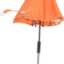 INOOMP Stroller Clip Umbrella with UV Protection Parasol for Pushchair Compatible with Wheelchairs and Beach Chairs Sun Shade for Reflective