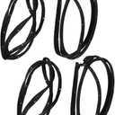 CNUPSM Front and Rear Door Weather Strip Seal Rubber Set Compatible with Honda Accord 2003-2007 (NOT for Honda Civic) 72325-SDA-A01 72365-SDA-A01 72865-SDA-A01 72825-SDA-A01