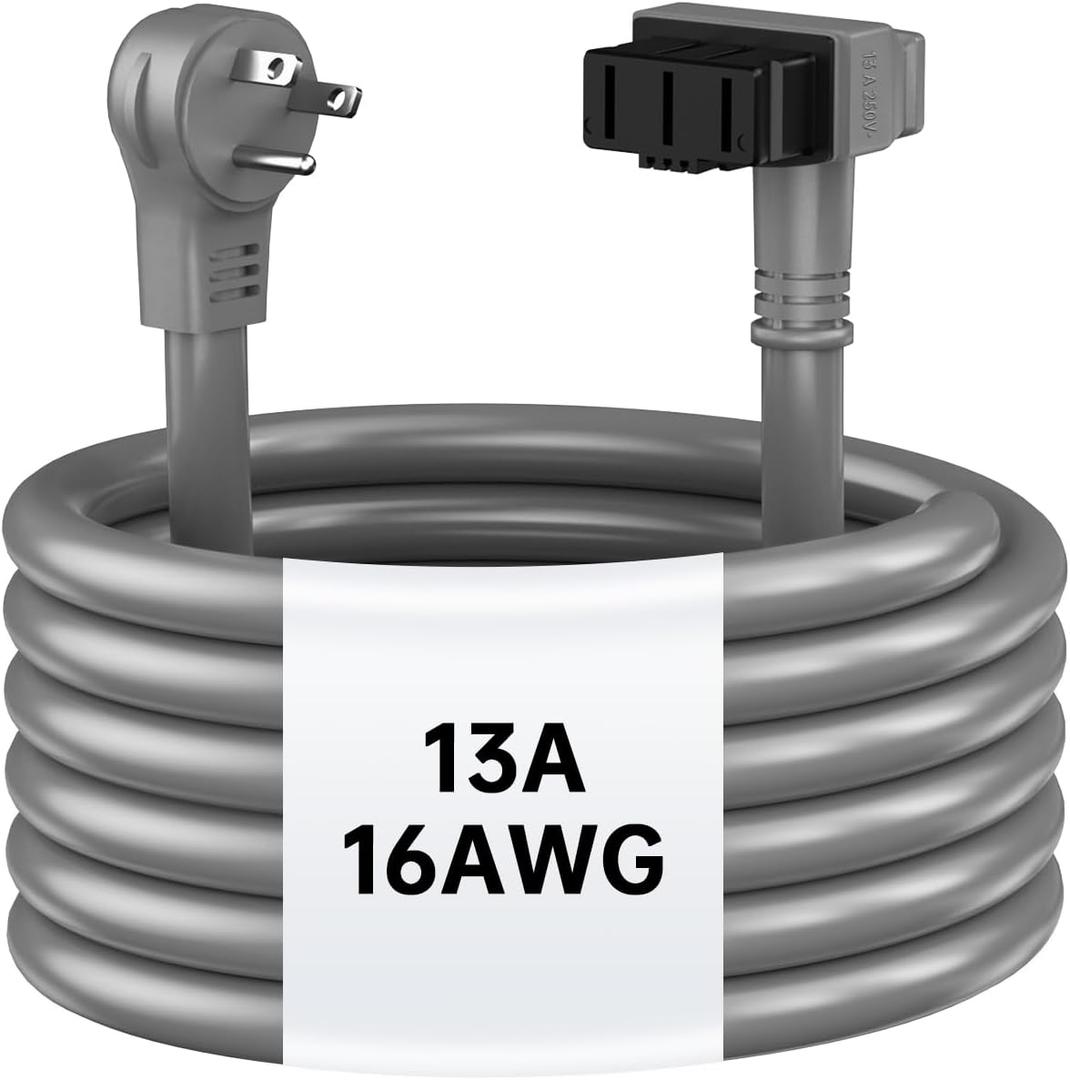 13A Power Cord for Bosch Dishwasher SMZPC002UC-00747210 Replacement for Bosch Dishwasher 800/300/500 Series, Works with 00752018 Junction Box Power Cord, 16AWG Cable for Bosch Dishwasher