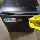 BLACK+DECKER 1.7 Cu. Ft. Compact Refrigerator, ENERGY STAR Certified, Single Door Mini Fridge with Chiller Compartment, Personal Fridge for Home or Dorm Room, R600a Refrigerant, BCRK17B, Black