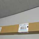 UNISHADES no Drill Cordless Roman Shades for Windows, 36" W × 64" H - 100% Blackout - Linen - Beige