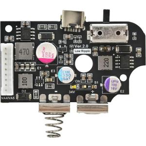 USB-C Power Board Replacement Accessories for SEGA Game Gear GG Handheld Gaming Console, Game Video Converter Board Compatible with Sega Game Gear (for VA4/VA5)