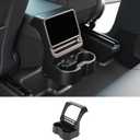 Rear Seat Cup Holder for Tesla Model Y 2025 2026 Juniper Model 3 Highland 2024 2025 Accessories Retractable and Foldable (Not fit 2026 Standard)
