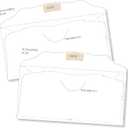 Printlink 500 Count Tithes and Offering Envelopes for Church 3 1/8 x 6 1/4 Inch White Wove Paper Easy-Open Thumb Cut & Moisture Seal Gummed Flap Proudly Made in USA