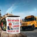 Bus Driver Mug 11 Oz - Appreciation Gifts for Men, Women - School Bus Gifts - Back to School for Kids - Retired Driver Gift - Coffee Cup