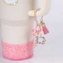 Use for Stanley Cup Accessories Charms 40oz 30oz,Compatible with Stanley Cup Letter Charms for Handle Silicone Boot,Straw Cover Topper & Sticker