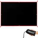 Frelaxy Tent Footprint, Waterproof Camping Tarp, Durable Tent Floor to Elevate Your Camping, Hiking, Backpacking, Hammock, Beach Experience (6 Person116.5'' x 104'', Black)