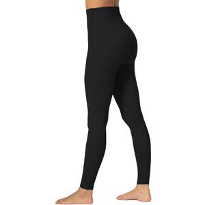 Sunzel Womens Workout Leggings with High Waist Tummy Control (X-Large, Black)