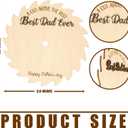 Best Dad Ever Saw, Fathers Gift for Dad from Kids, Custom Fathers Day Best Dad Ever gifts Hands Down Sign, Personalized Fathers Day Dads Gift from kids daughter son, First fathers day Daddy gift for new dad / Birthday