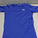 Under Armour Men's HeatGear Compression Short-Sleeve T-Shirt, Blue, Large