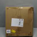 Kingsyard Finch Bird Feeder for Outdoors Hanging, Metal Mesh Tube Bird Feeders for Thistle & Nyjer Seed, Large Removable Tray & Rainproof Dome, 2.5 lbs Seed Capacity, Yellow