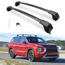 Snailfly Lockable Crossbars for Mitsubishi Outlander 2022-2026 & Outlander PHEV 2023-2026 (with Flush Side Rails), Aluminum Roof Rack Cross Bars, Cargo Carrier Accessories for Kayaks Bikes Skis Canoes
