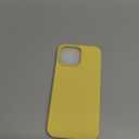 ORNARTO Compatible with iPhone 16 Pro Max Case 6.9", Slim Liquid Silicone 3 Layers Soft Gel Rubber Shockproof Protective Cover with Anti-Scratch Microfiber Lining-Buttercream Yellow