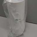 iDesign Freestanding Bathroom Toilet Paper Storage Holder with Lid for 3 Extra Rolls, White (Pack of 1)