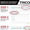 TRICO Gold™ (18-2616) 26 & 16 Inch Pack of 2 Automotive Replacement Windshield Wiper Blades for My Car Super Premium All Weather Beam Blade for Select Vehicle Models