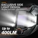 ANDELI Auto Darkening Welding Helmet with Light,with Internal Display