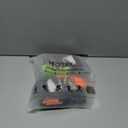 Ski Socks Merino Wool Thermal Knee High Winter Snowboard Sport Socks Men Women, Hunting (Large, Green Orange (2 Pairs))